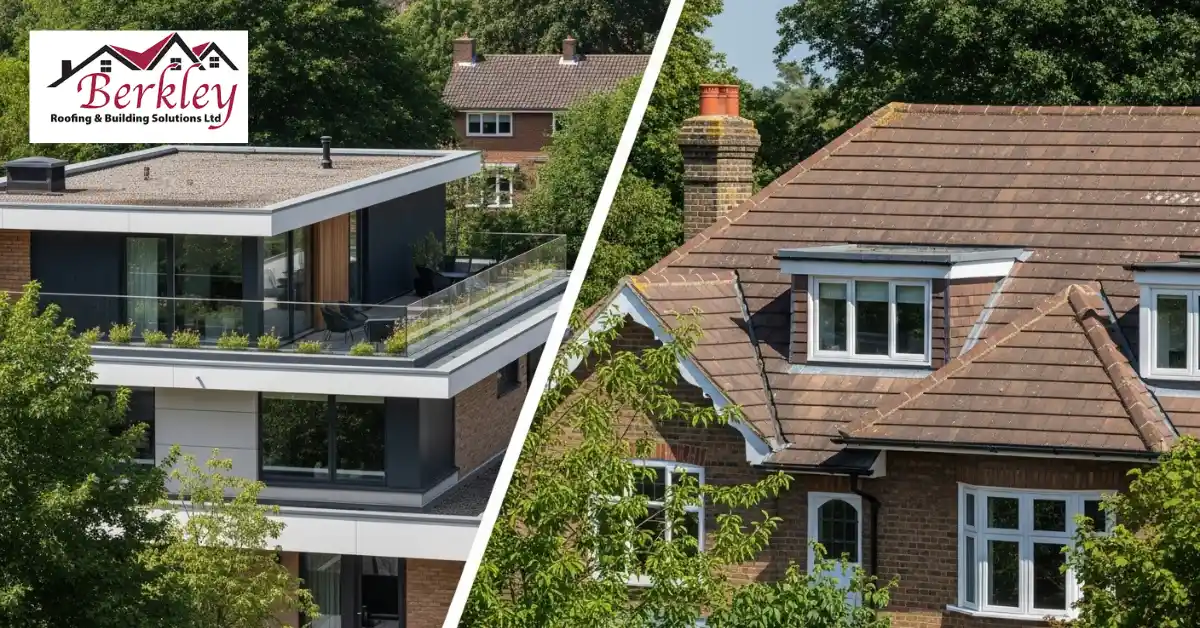 Flat Roof vs Pitched Roof Main Differences