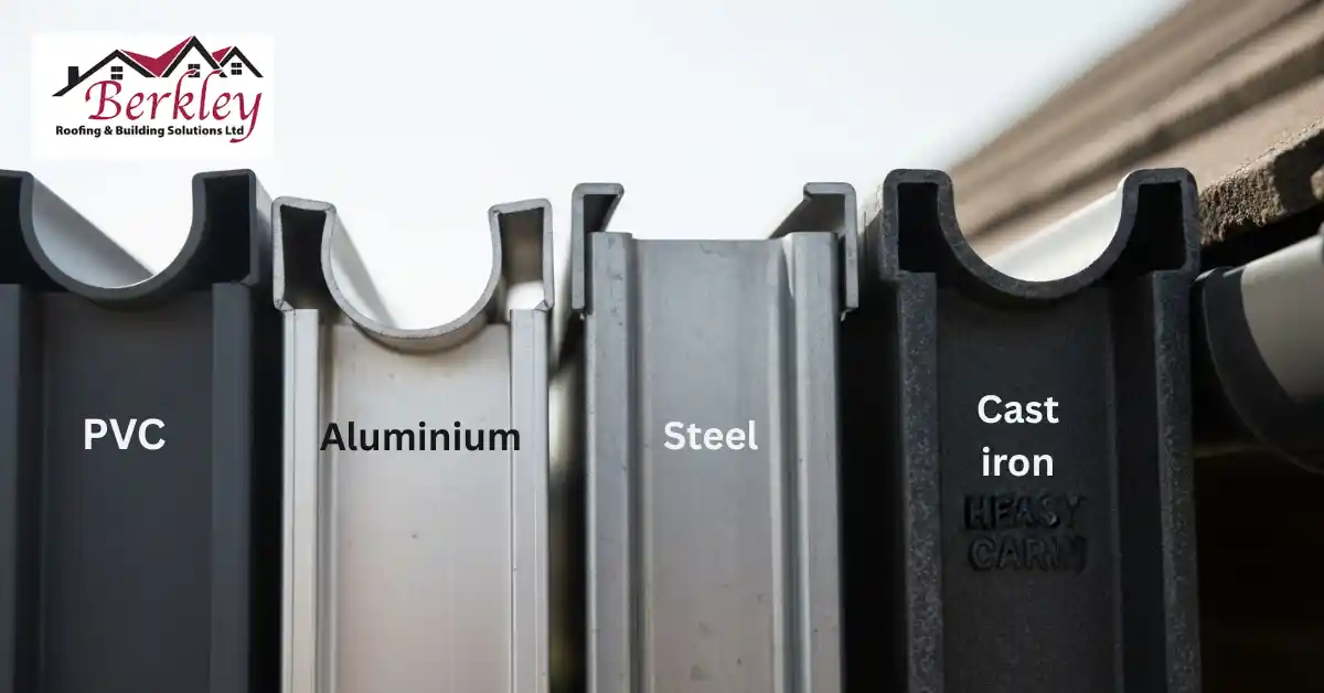 How Much Does Gutter Replacement Cost in UK? A Complete Guide 2 Gutter Material types